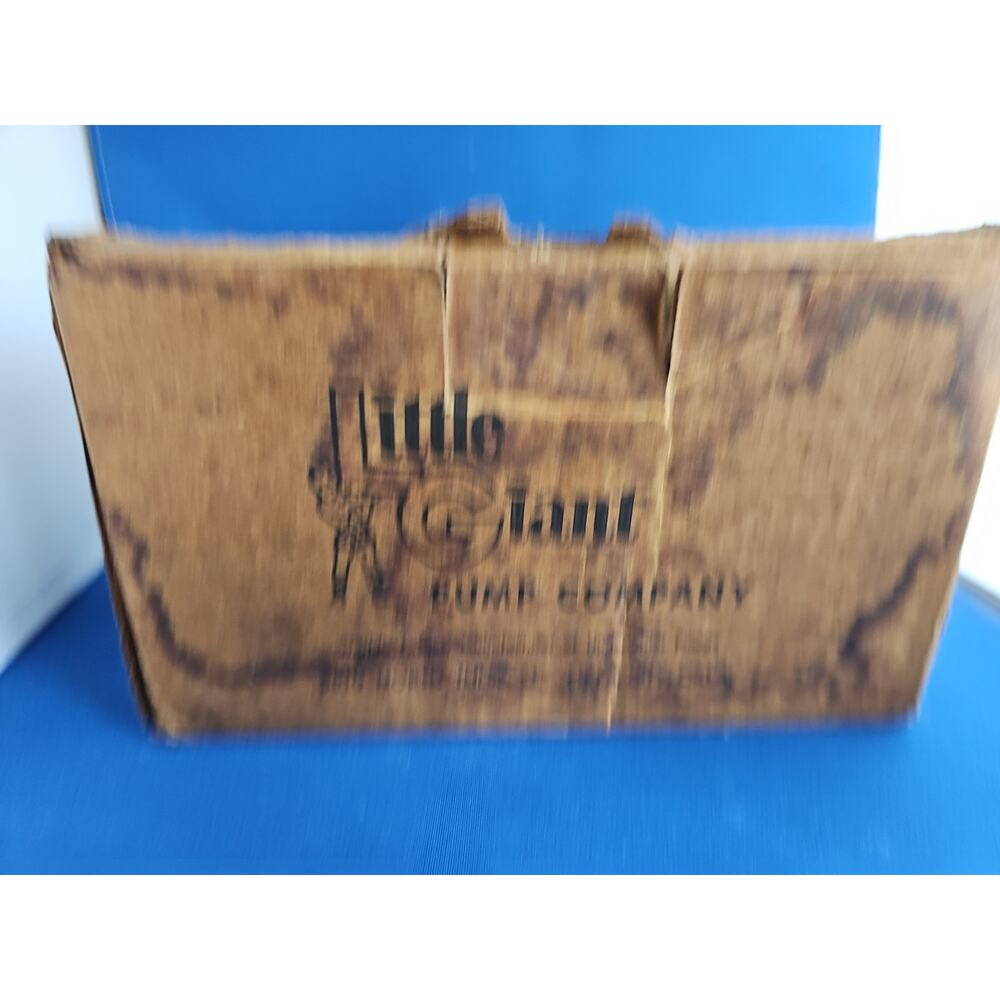 NOS Little Giant 503003, Model 3E-12R , Direct Drive Pump, 1/15 HP, 115 Volts